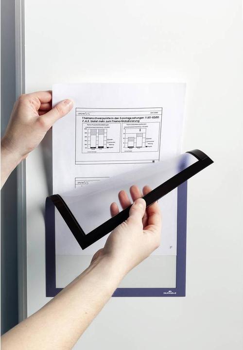 Produktbild Durable Magnet-Rahmen, DIN A4, Hartfolie, dunkelblau