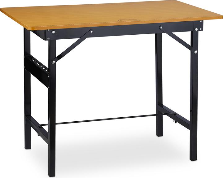 Actual product image Relaxdays Folding workbench (100 cm, 60 cm)
