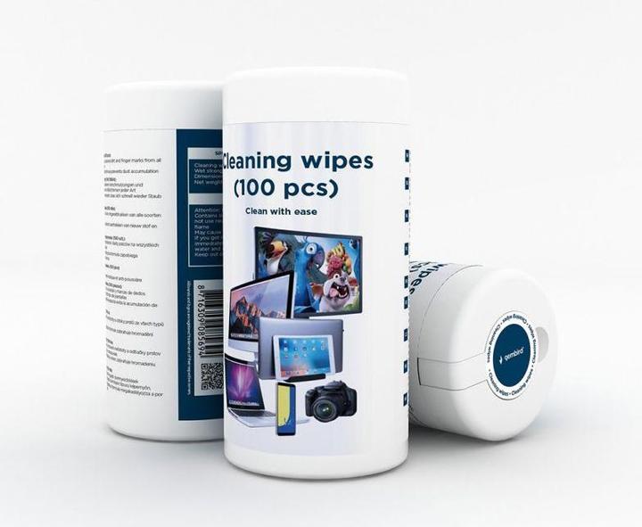 Produktbild Gembird Reinigungstücher (Wipes) (100x)