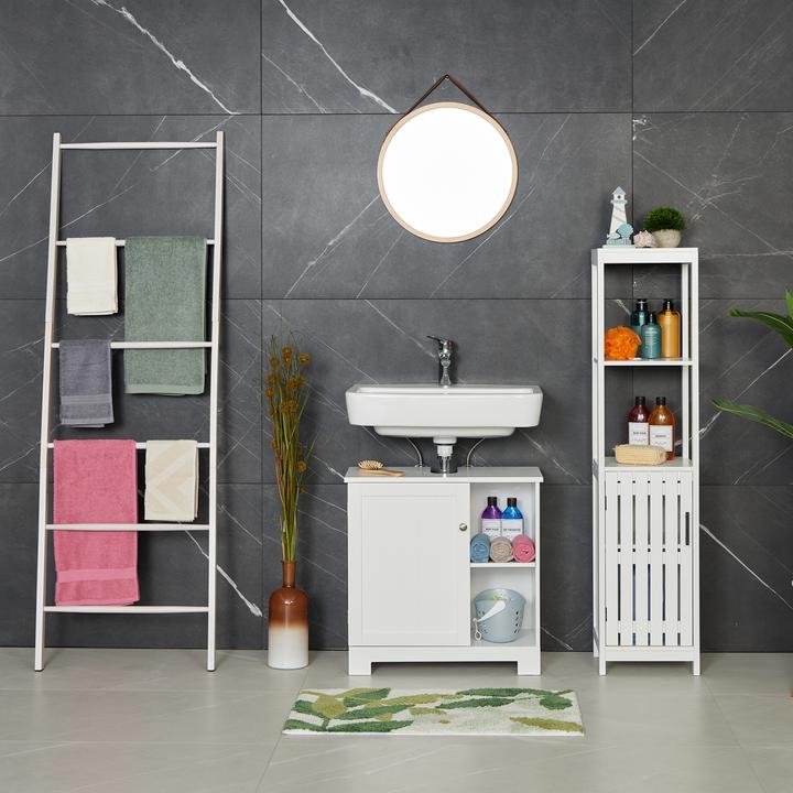 Actual product image Relaxdays Bathroom cabinet (30 x 30 x 129 cm)