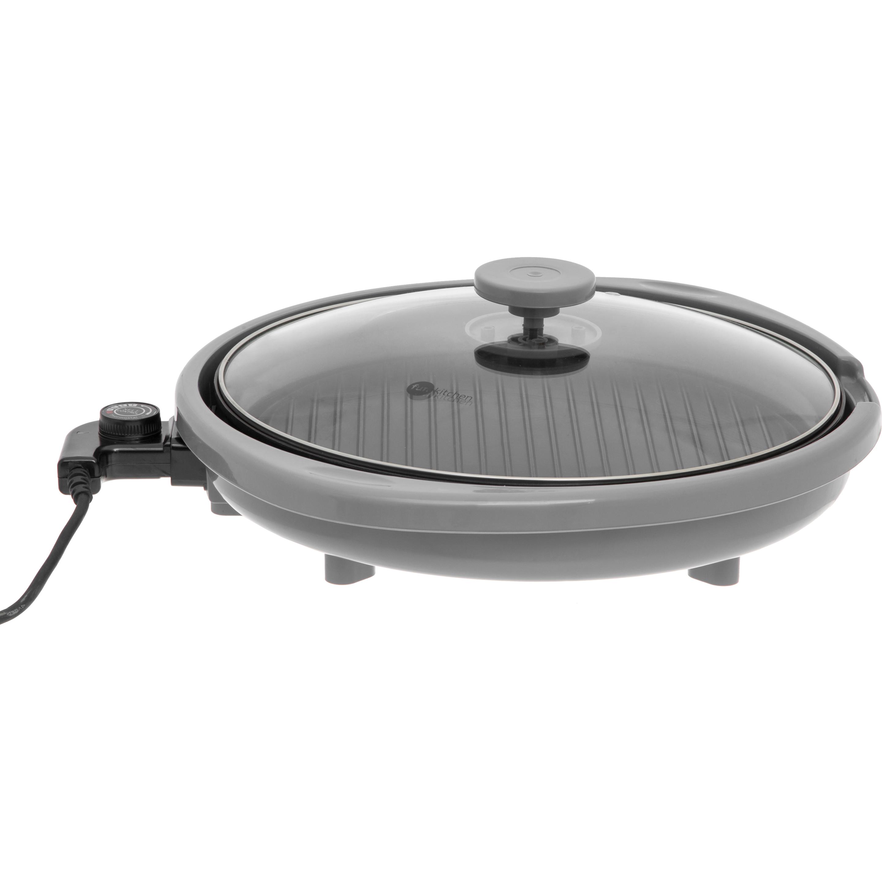 Mustang, Elektrogrill, Hornet Electric Grill with Glass Lid, Ø 36cm