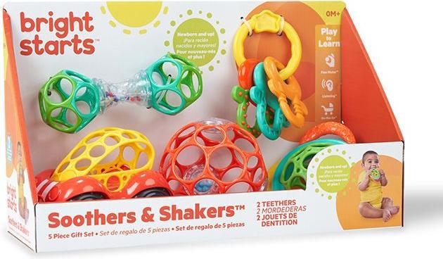 Immagine prodotto Bright Starts Soothers & Shakers 5 Piece Gift Set (0 Mesi)