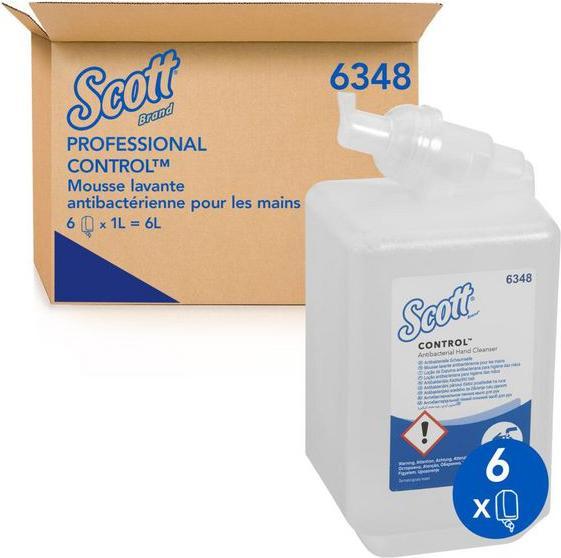 Produktbild Kleenex ® Schaumseife Anti Bac Foam Soap nicht dermatologisch getestet 5,5 Bakterien Kartusche Kunststoff 1l (1000 ml)