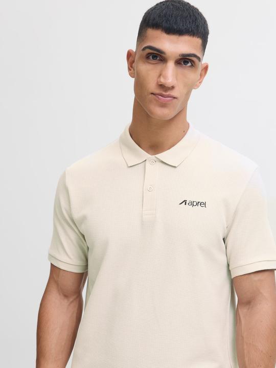 Actual product image Aprel Einfarbig Polokragen Poloshirt Poloshirt (XL)