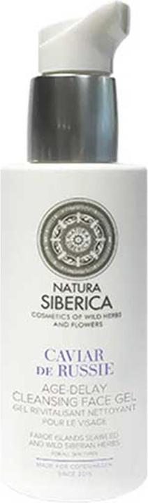Natura Siberica Siberica Professional - Caviar De Russie Age-Delay Cleansing Face Gel Aerating-Cleaning Face (Reinigungsgel, 200 ml)
