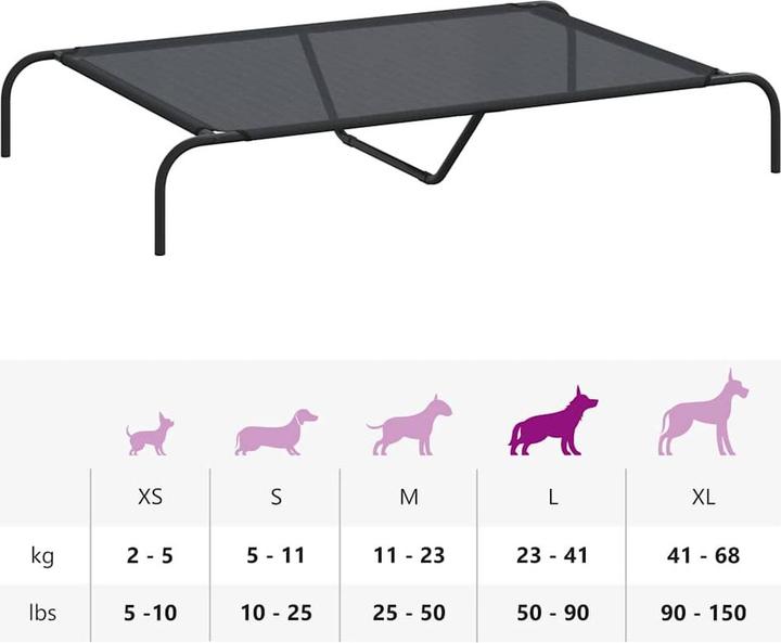 Image du produit vidaXL Erhöhtes Hundebett (Chien)