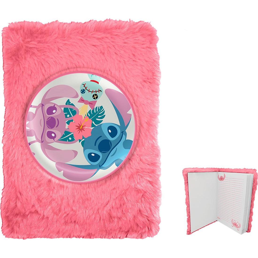 Kids Licensing - Cuaderno A5 Plush De Stitch Para Niñas