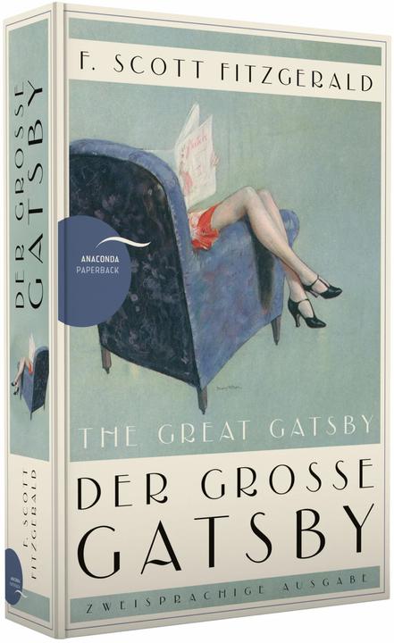 Actual product image Der grosse Gatsby The Great Gatsby (German, F. Scott Fitzgerald, 2013)