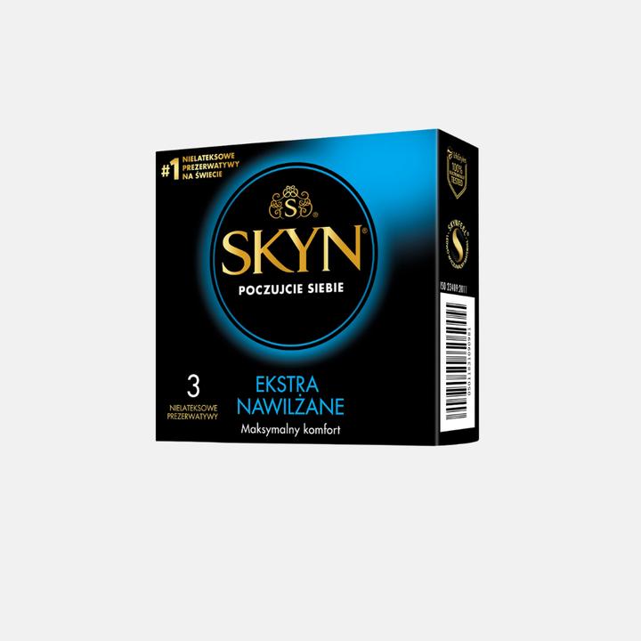 Produktbild Unimil Skyn Feel Everything Extra Moistened Non-Latex Condoms 3Pcs (3 Stk.)
