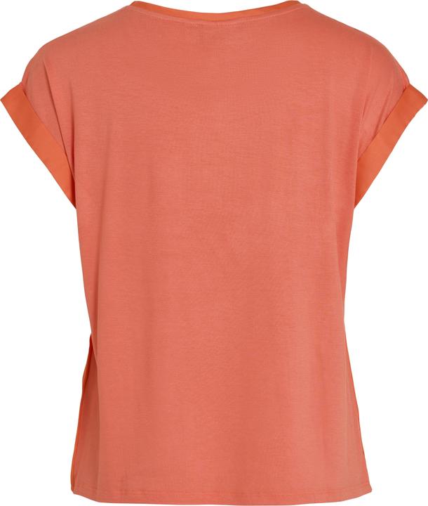 Actual product image Vila Round neckline top with short sleeves (44)