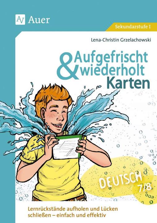 Produktbild Aufgefrischt-und-wiederholt-Karten Deutsch 7-8 (Deutsch, Lena-Christin Grzelachowski, 2024)