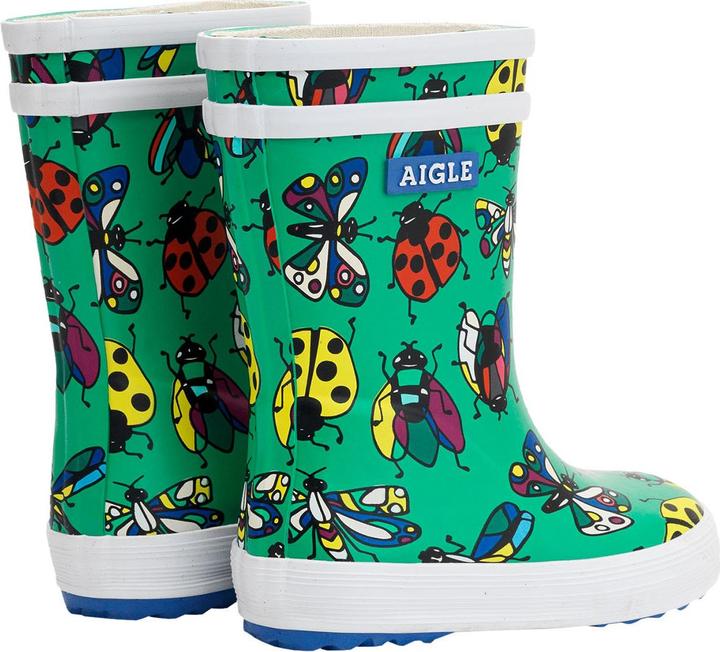Actual product image Aigle Freizeitschuhe Baby-FlacTheme grün Insekten (19)