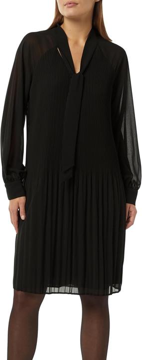 Produktbild Comma Kleid Plissiertes Chiffon-Kleid mit Schleifen-Detail (34)