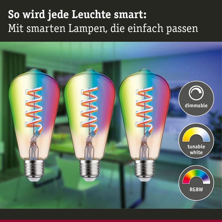 Produktbild Paulmann Kolben Zigbee Filament (E27, 470 lm, 1 x)