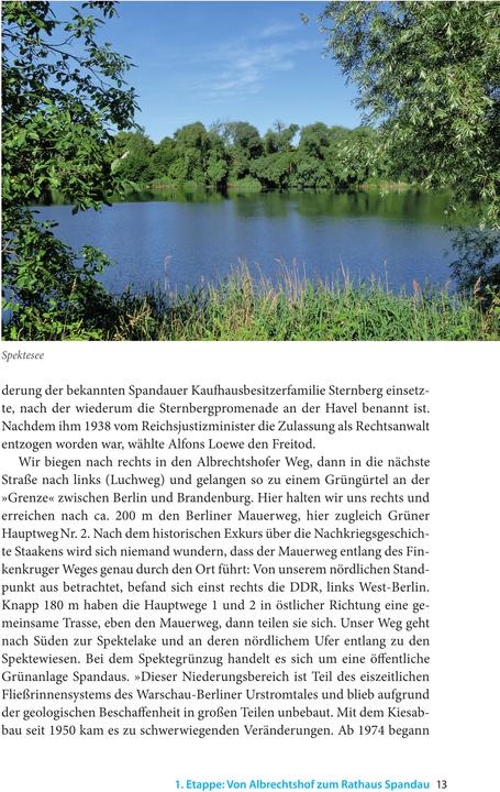 Actual product image Wandern in Berlin (German, Frank Goyke, 2022)