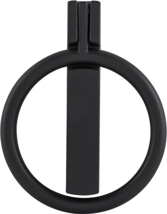 Alles im griff Klappgriff Marsala Ø¸ 60 mm, Höhe 77 mm, Zinkdruckguss schwarz matt