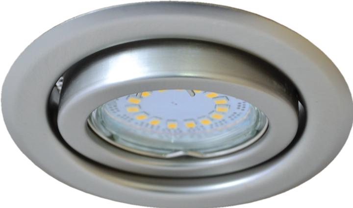 Immagine prodotto Tracon Einbauleuchte für Spotlampen, schwenkbar, mat krom