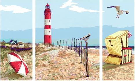 Produktbild Ravensburger CreArt Beside the Seaside