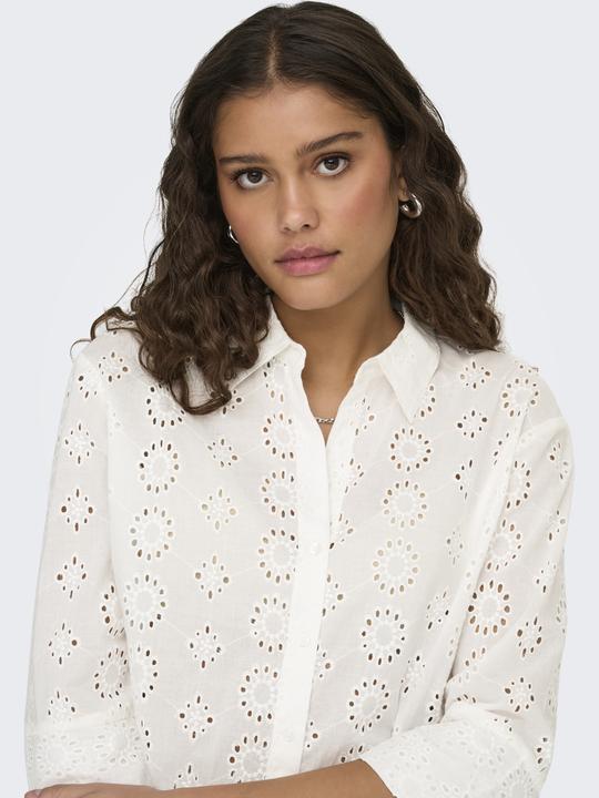 Immagine prodotto JdY Vestibilità regolare Collo a camicia Polsini lunghi Taglio voluminoso delle maniche Camicia Camicia (S)