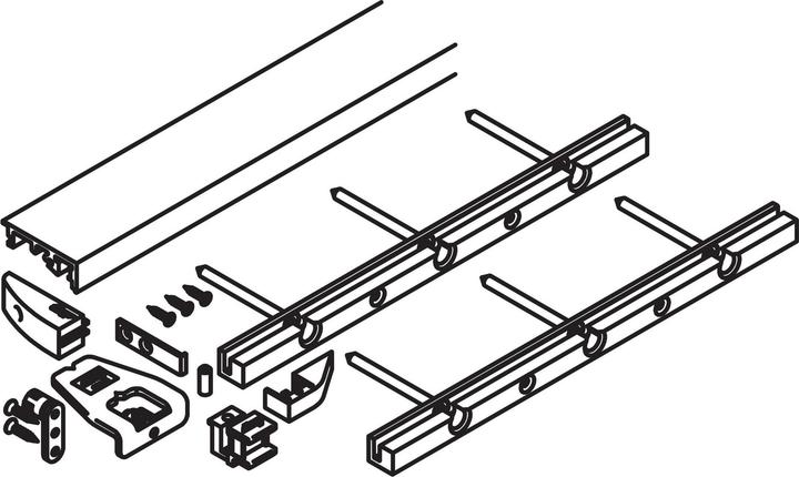 Produktbild HAWA Bodenprofil Folding Concepta