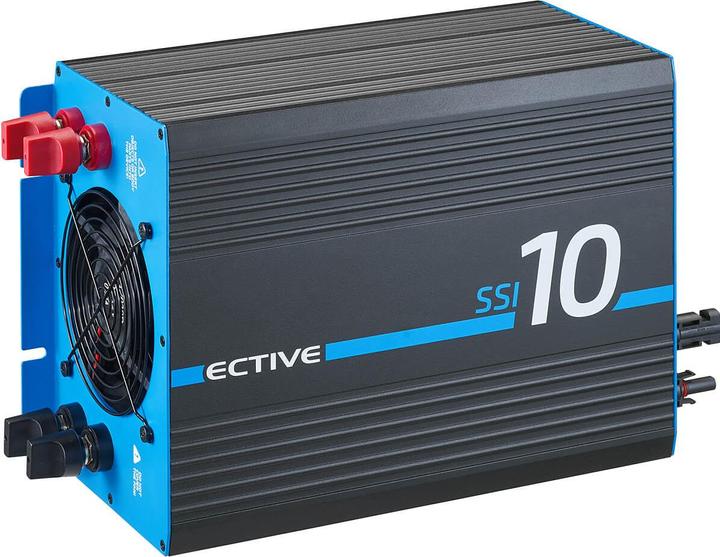 Immagine prodotto Ective SSI 10 Sinus-Wechselrichter 1000W 12V mit Netzvorrang, Ladegerät & MPPT Laderegler (CH-Stecker)