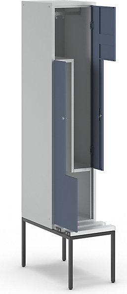 Image du produit Vestiaire Z avec banc (40 cm, 214 cm)