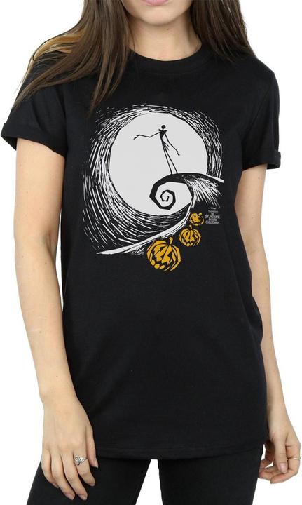 Immagine prodotto Disney Nightmare Before Christmas Jack's Lament Maglietta Ampia Donna (L)