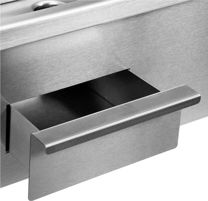 Actual product image Yato Professional Electric Griddle 55cm Grooved 3KW YG-04587