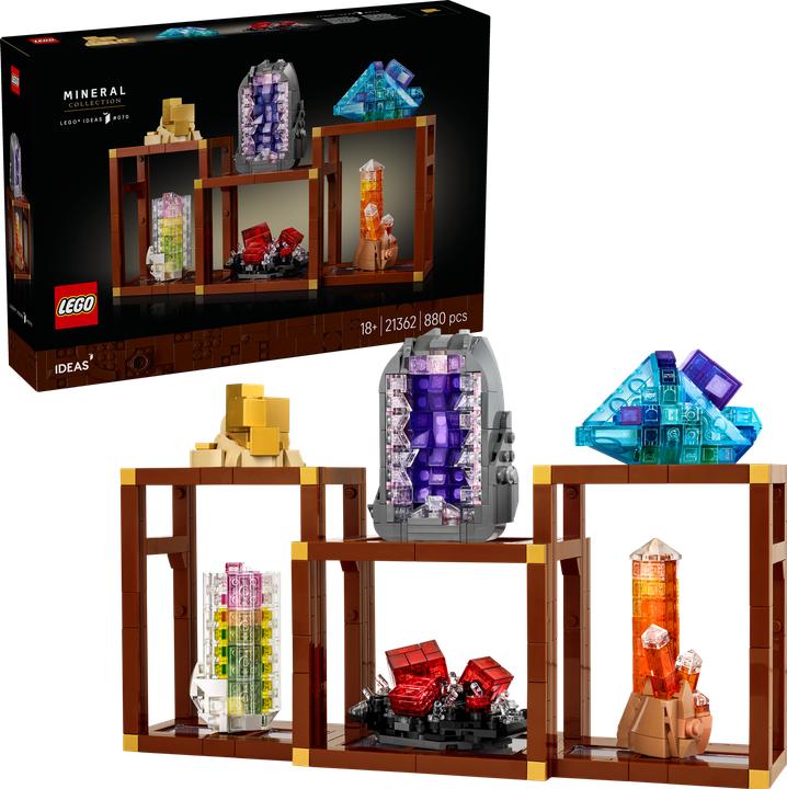 Actual product image LEGO Mineraliensammlung (21362, LEGO Ideas)