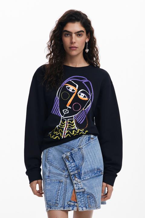 Image du produit Desigual Sweat Face 2017 Carbon (L)