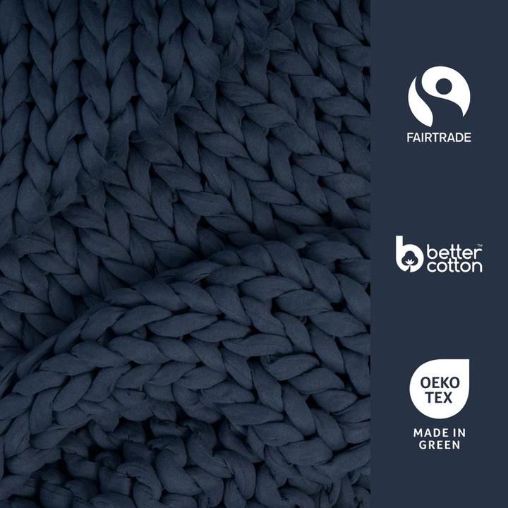 Produktbild Bearaby Bio-Baumwolle Gewichtsdecke