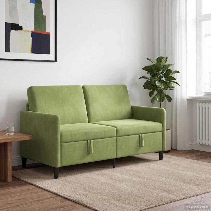 Produktbild vidaXL Sofa mit Stauraum (2-Sitzer)
