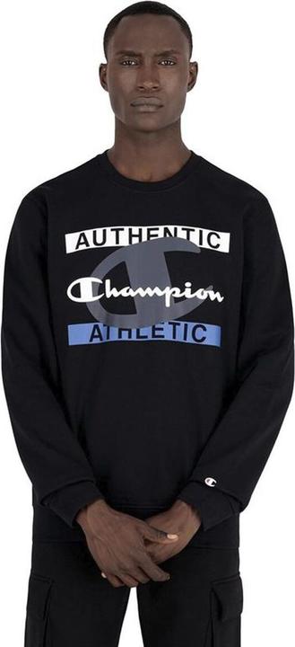 Produktbild Champion Herren Sweater ohne Kapuze Authentic Athletic Schwarz (S)