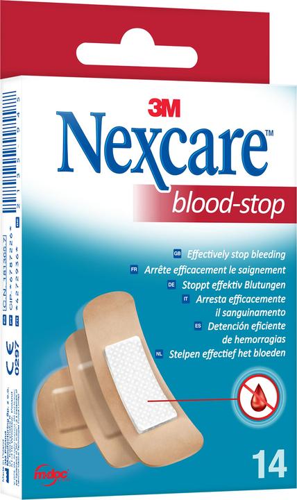 Actual product image Nexcare Blood Stop (14 x)