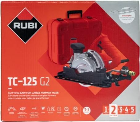 Image du produit Rubi KIT SCIE CIRCULAIRE TC-125 G2 1250W