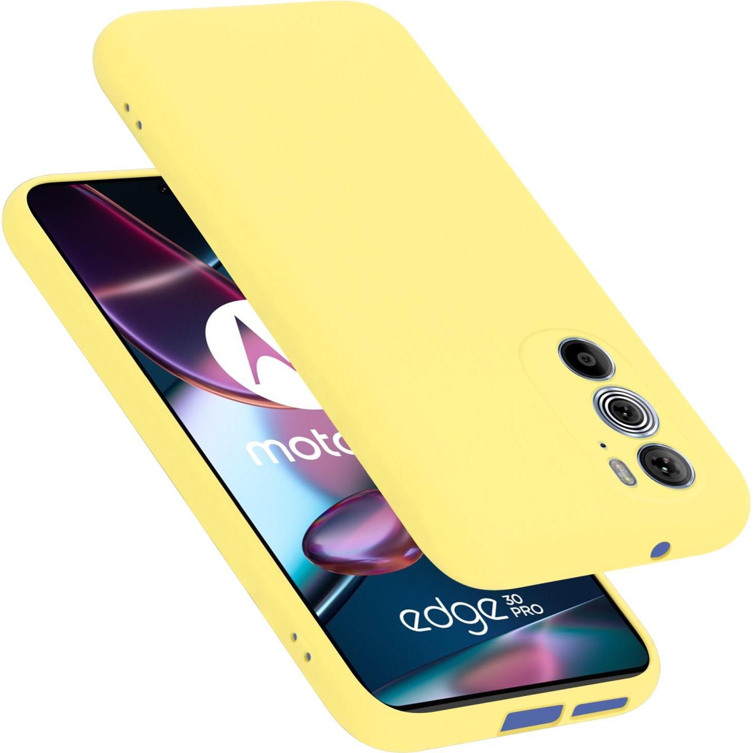 Thumbnail - Cadorabo TPU Liquid Silicone Case Hülle für Motorola EDGE 30 PRO / EDGE+ (Motorola Edge 30 Pro, Motorola Edge+), Smartph...