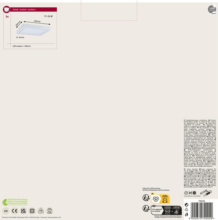 Actual product image Paulmann Abia (2000 lm)