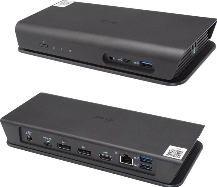 Image du produit i-tec Station d'accueil intelligente USB-C triple écran, PD 65W (USB-C, 3 ports)