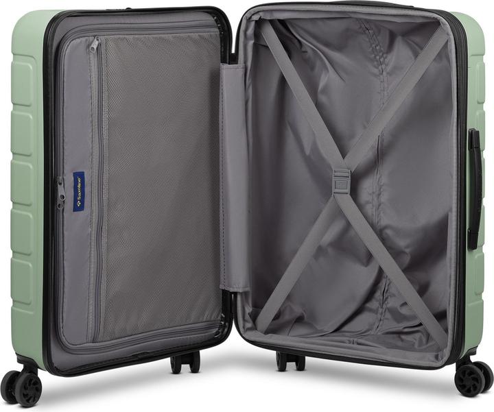 Produktbild Saxoline Miami 4 Rollen Trolley M 65 cm mit Dehnfalte (70 l)