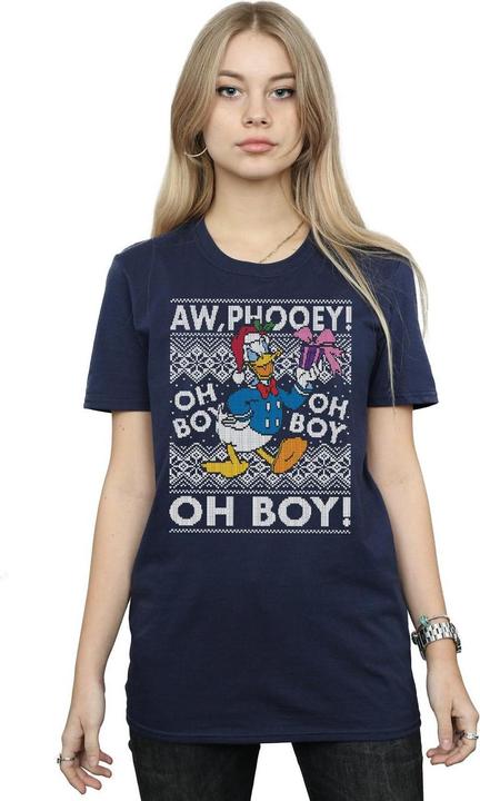 Produktbild Disney Donald Duck Christmas Fair Isle TShirt (3XL)