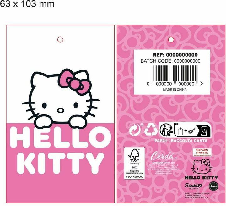 Image du produit Cerdá Hello Kitty Christmas hat