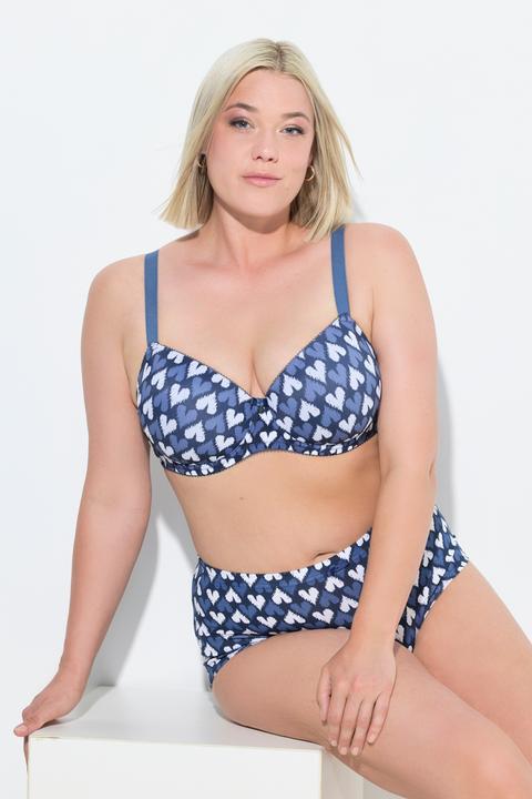 Produktbild Ulla Popken Bügel-BH, Herzen, Softcups, Cup B - F (85 E)
