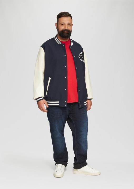 Produktbild S.Oliver T-Shirt T-Shirt aus reiner Baumwolle mit Logo-Print (XXL)