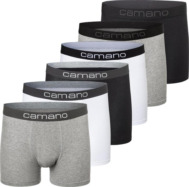 Actual product image Camano Men comfort BCI cotton Boxer Shorts 6p in Box (XL, pack of 6)