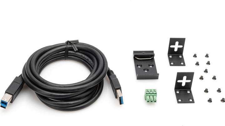 Immagine prodotto Digitus Hub USB 3.0, 4 porte, Industrial Line (USB-B, 4 porte)