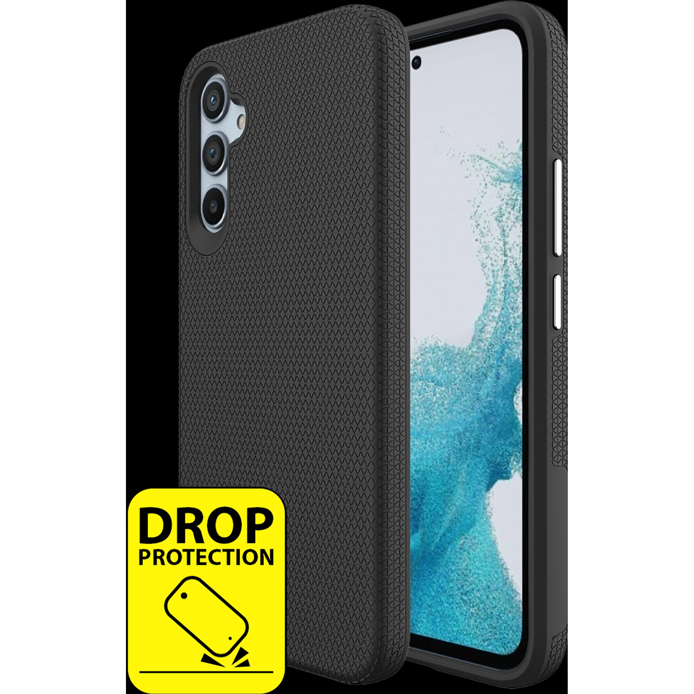Cazy Robuste Strukturhülle für Samsung Galaxy A54, TPU und PC Material, Rutschfeste Textur - (Samsung Galaxy F54), Smart...