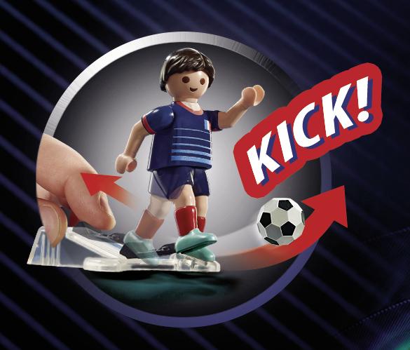 Actual product image Playmobil 71124 Footballer France (71124, Playmobil Sports & Action)
