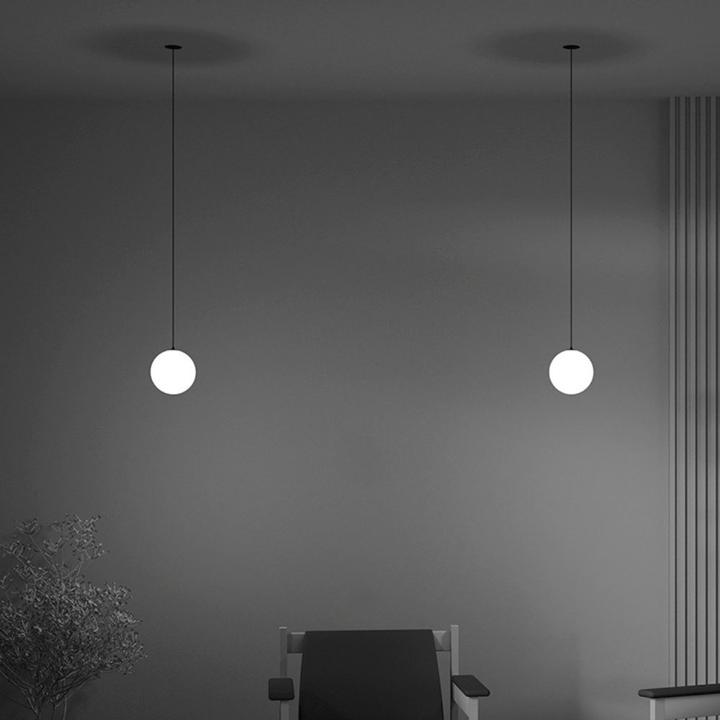 Immagine prodotto Maytoni Luna LED a sospensione, luce a sospensione 5W 210cm nera 3000K 90Ra bianco caldo (300 lm)