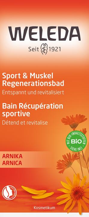 Produktbild Weleda Sport und Muskel Regenerationsbad (200 ml)