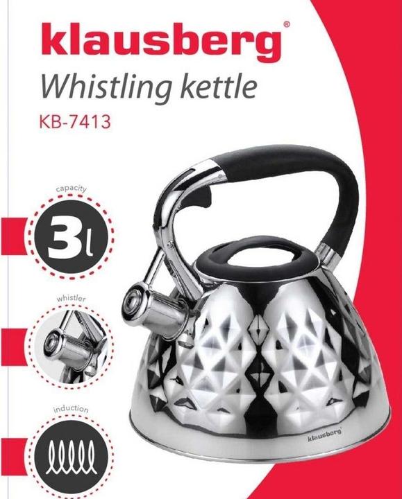 Actual product image Klausberg with whistle 3L KB-7413 (3 l)